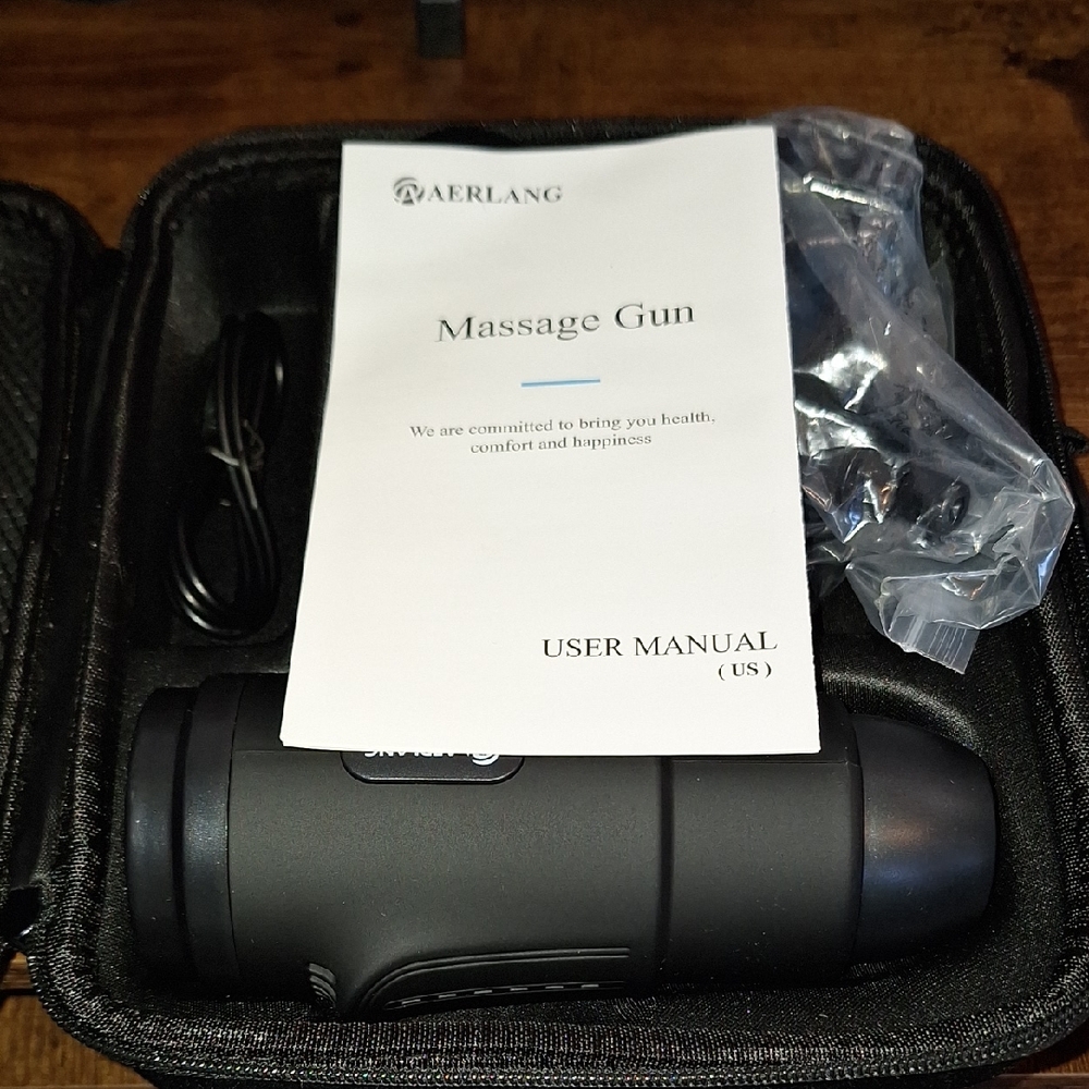 Aerlang Black Massage Gun